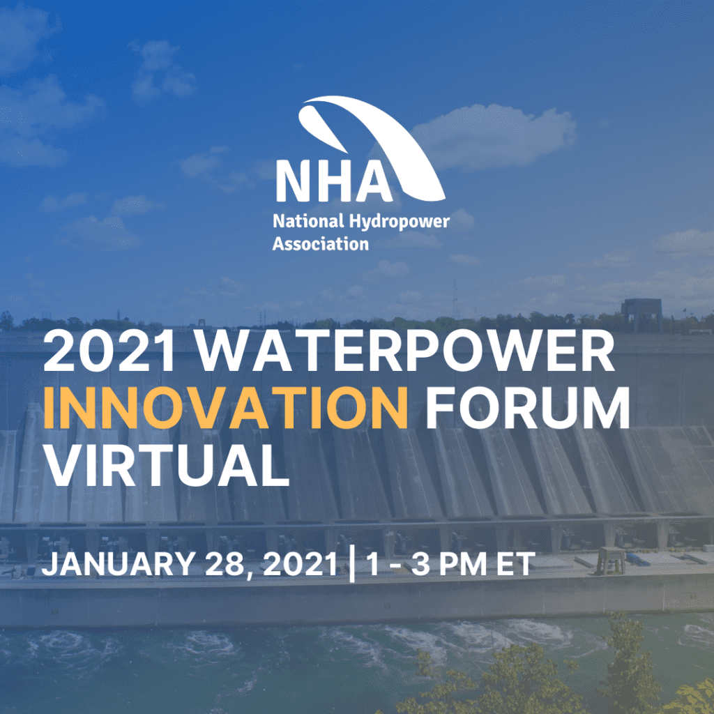 2021 Waterpower Innovation Forum National Hydropower Association