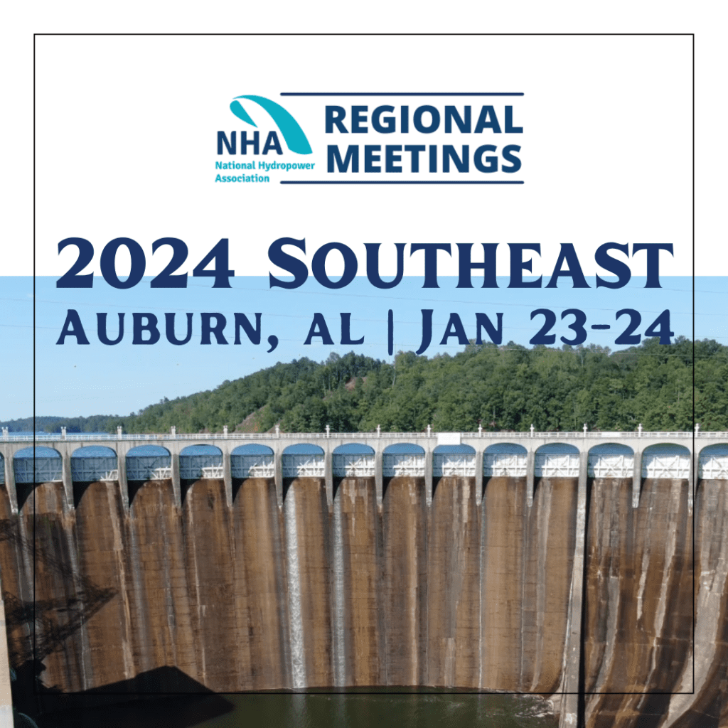 2024 NHA Southeast Regional Meeting National Hydropower Association