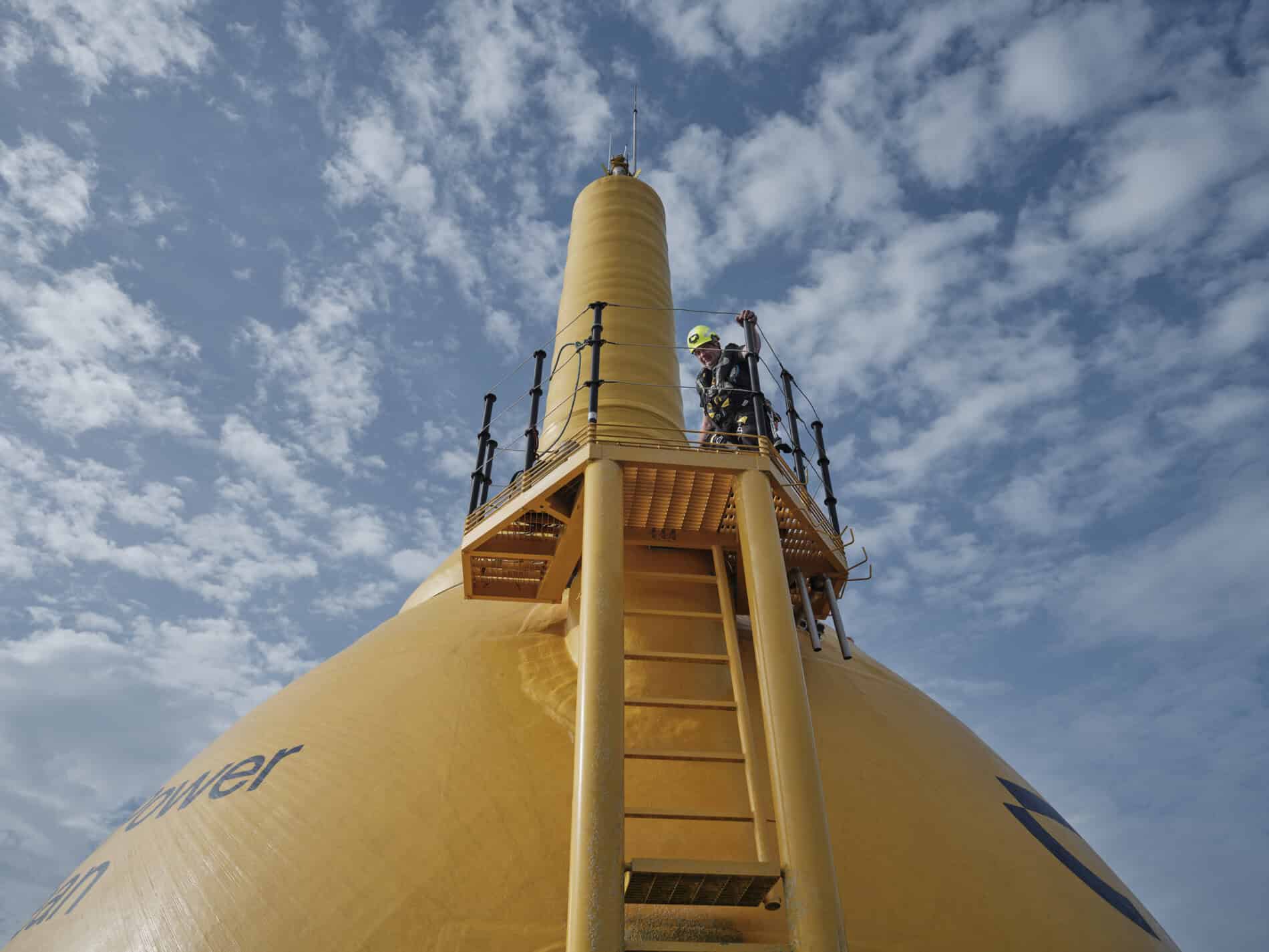 CorPower Ocean offshore operations team at Aguçadoura, Portugal