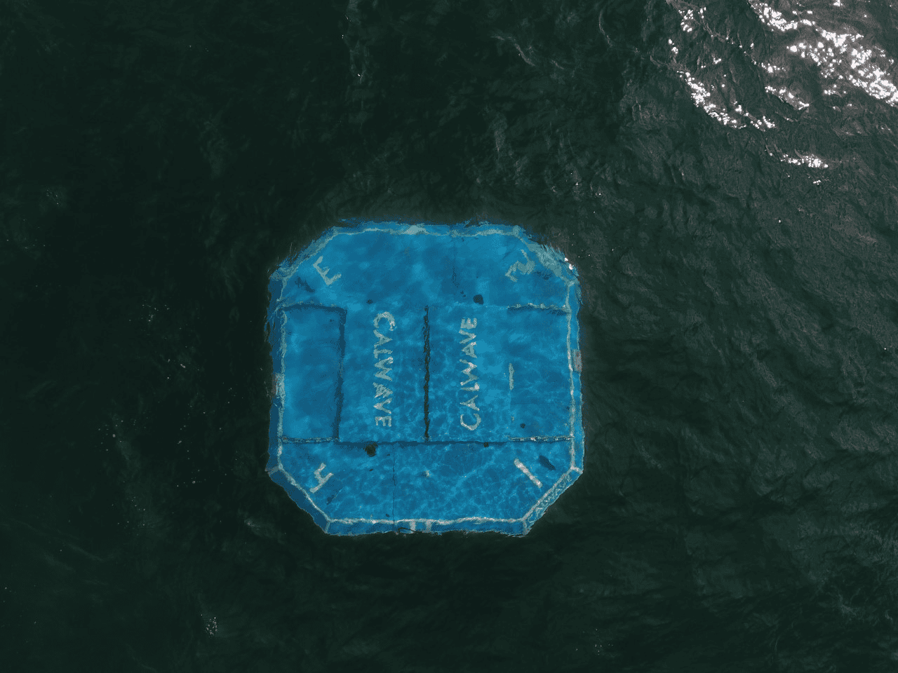 CalWave x1 wave energy device
